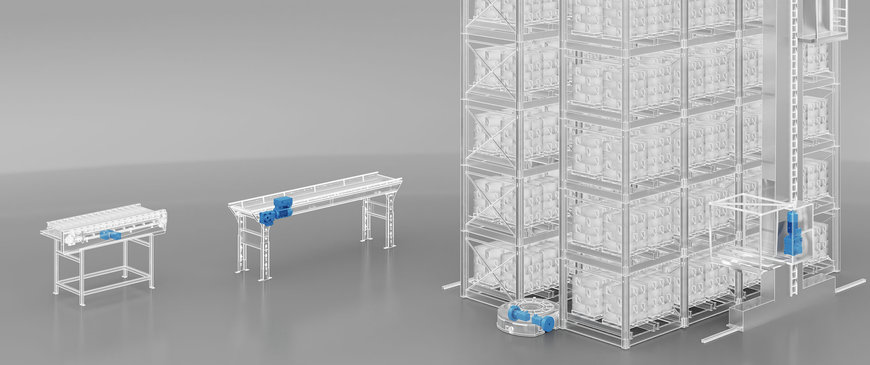 The right solutions for all intralogistics needs LogiMAT 2024 with Bonfiglioli